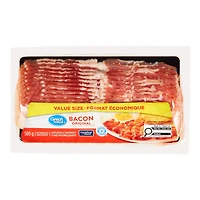 Great Value Original Bacon (Value Size), 500 g