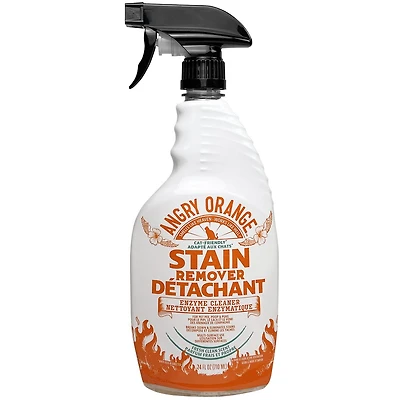 Angry Orange 24 oz Détachant et Odeur Parfum Frais Éliminateur de taches et d'odeurs d'animaux