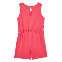 George Girls' Side Cut-Out Romper
