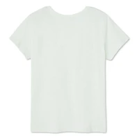 T-shirt noué à l’avant George pour filles