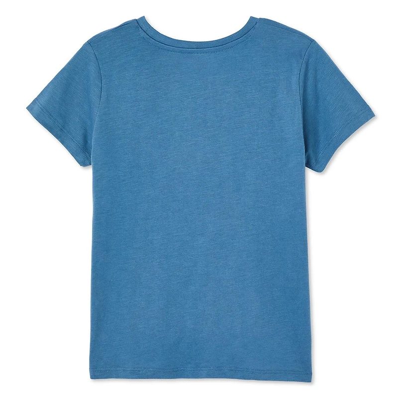 T-shirt noué à l’avant George pour filles