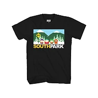 T-shirt South Park Bus Stop pour hommes