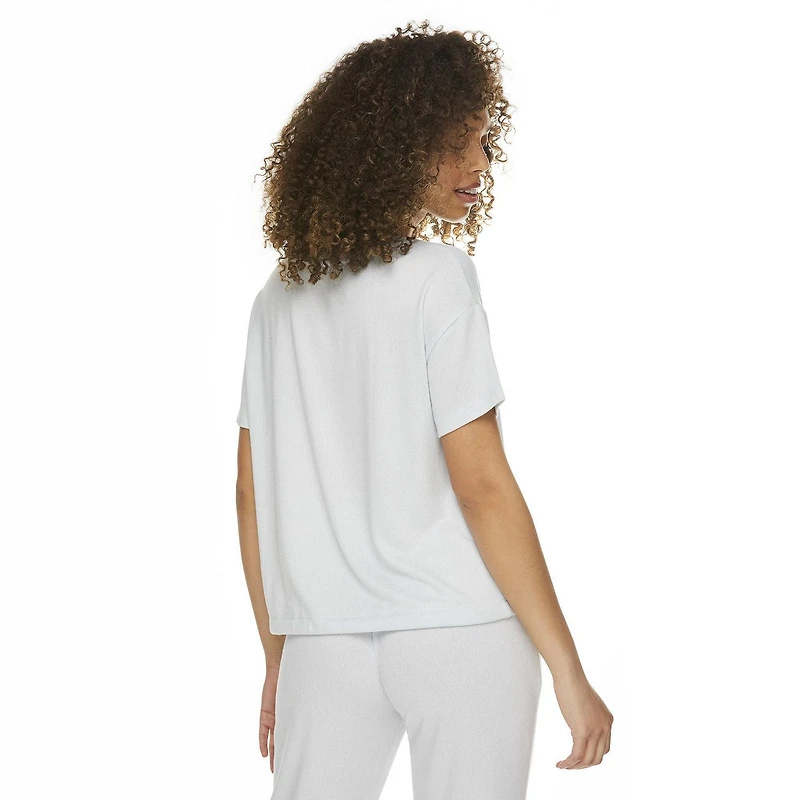 George Women's Tie-Front Pajama Top