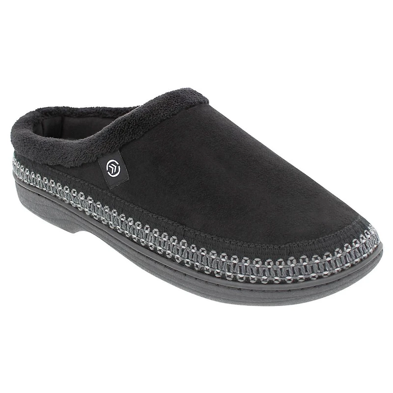 Pantoufles mules Mark en micro-suède pour hommes ISOsport par isotoner®