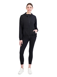 Reebok Women’s Reflex Full-Zip Jacket With Pockets