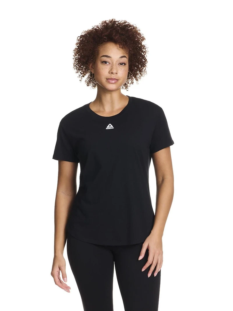 Reebok Women's Identity Short-Sleeve Jersey Tee