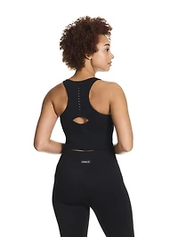 Soutien-gorge court à impact moyen Reebok « Sprinter » pour femmes avec bonnets amovibles