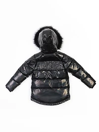 Justice Iridescent Long Puffer