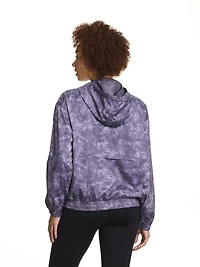 Veste Reebok Sprinter à demi-zip et poche pour femme