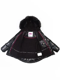 Justice Iridescent Long Puffer