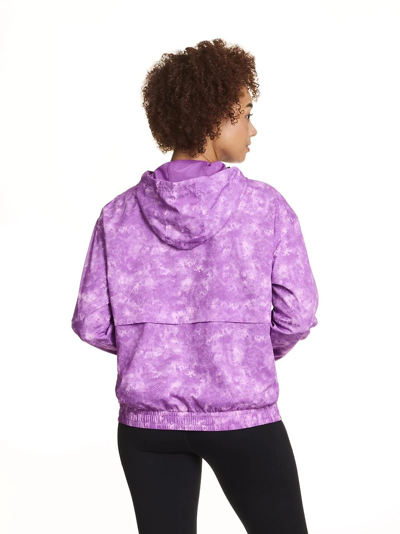 Veste Reebok Sprinter à demi-zip et poche pour femme