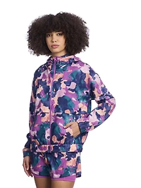 Veste imprimée Reebok Reflex entièrement zippée avec poches pour femme