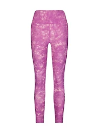 Reebok Women’s ‘Sprinter’ High-Rise 25” Inseam 7/8 Printed Leggings with Pockets