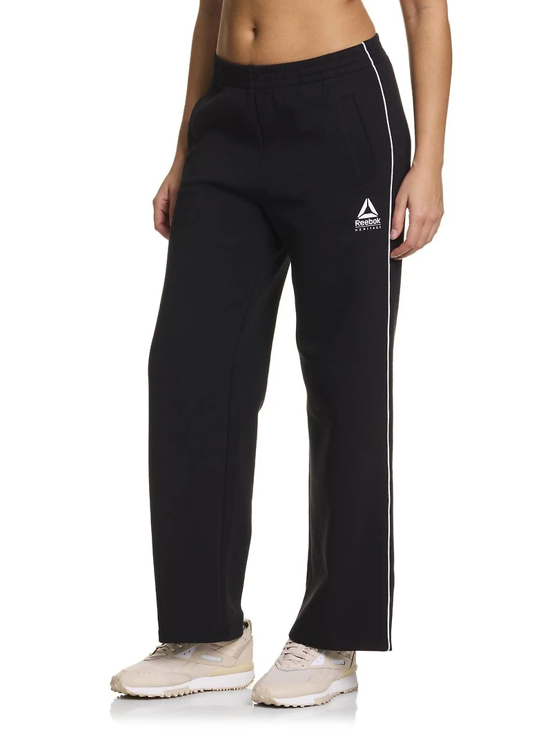 Reebok Women’s ‘Practice’ Wide Leg Pants with Pockets