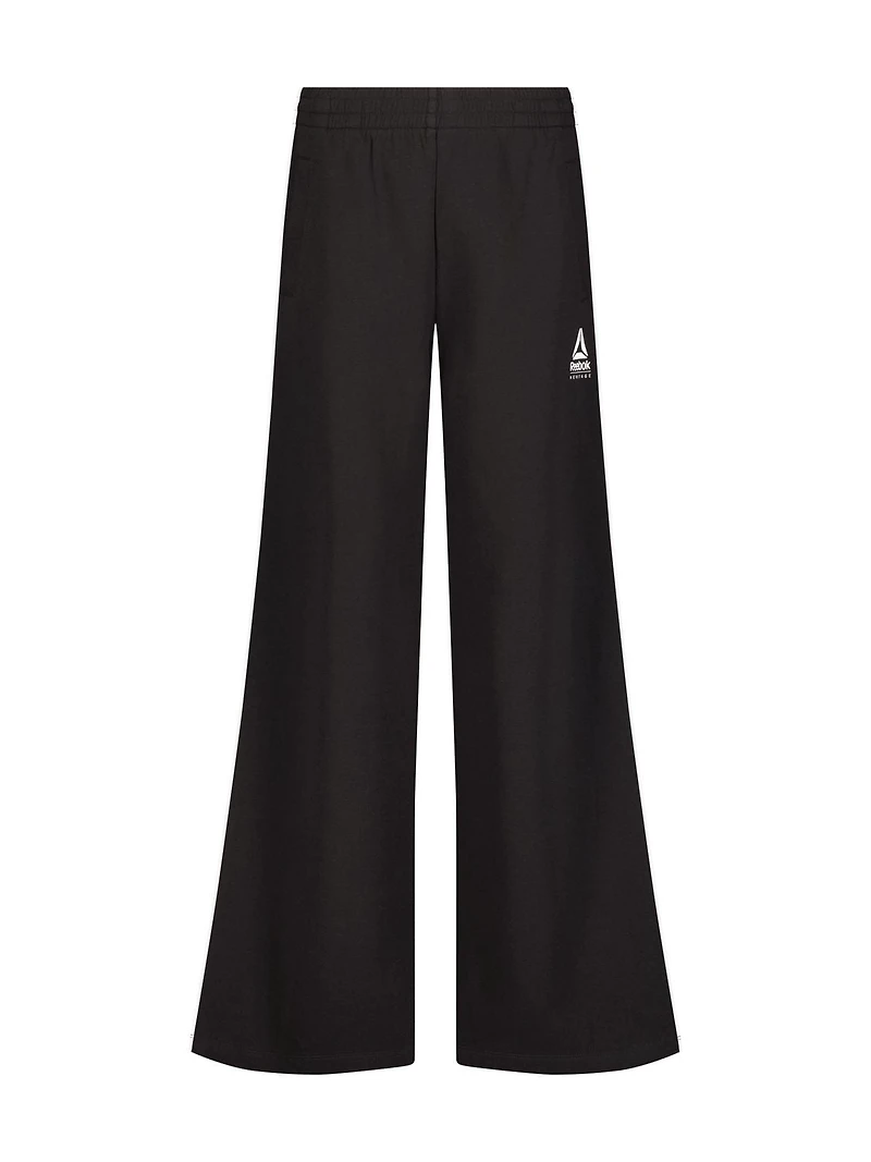 Pantalon large « Practice » Reebok pour femme avec poches