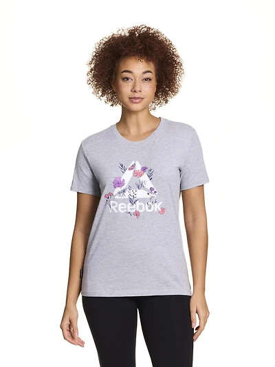 Reebok Women’s ‘Meadow Stack’ Short Sleeve Graphic Tee