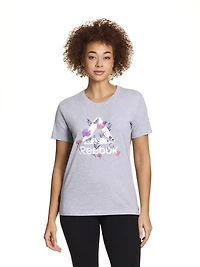 Reebok Women’s ‘Meadow Stack’ Short Sleeve Graphic Tee
