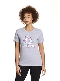 T-shirt graphique à manches courtes « Meadow Stack » pour femme de Reebok