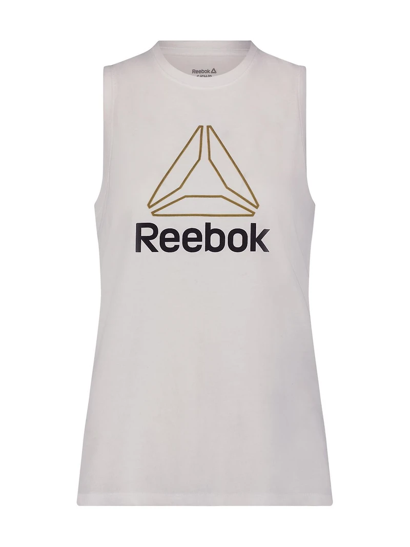 Débardeur graphique « Metallic Delta » Reebok pour femme