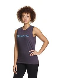 Reebok Women’s ‘Linear Print’ Graphic Tank Top