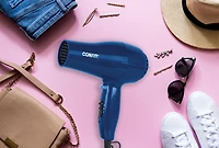 SÈCHE-CHEVEUX CONAIR, 1875 W, TAILLE MOYENNE, BLEU Sèche-cheveux