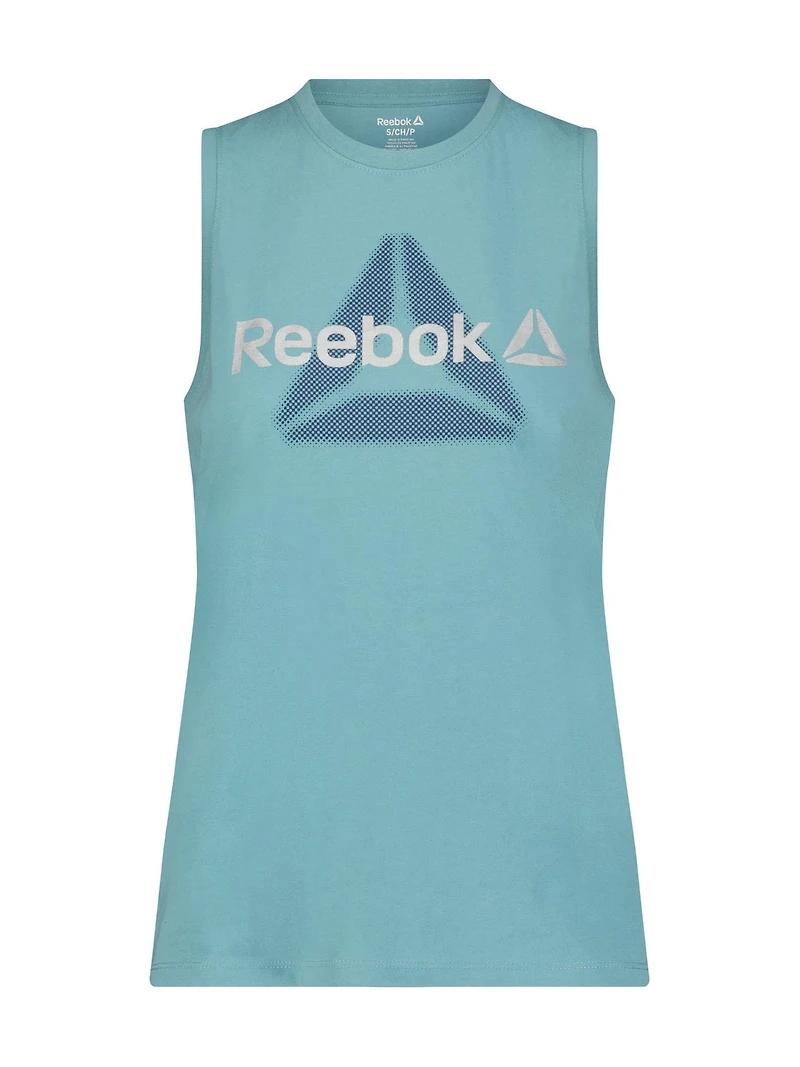 Reebok Women’s ‘Dot Screen Delta’ Graphic Tank Top