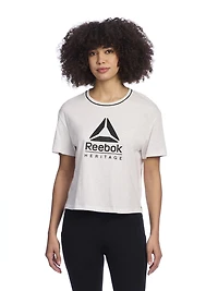 T-shirt court « Practice » Reebok pour femme