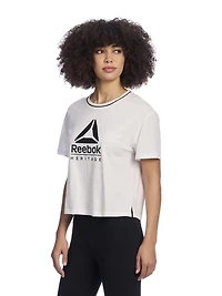 T-shirt court « Practice » Reebok pour femme