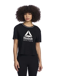 Reebok Women’s ‘Practice’ Cropped Tee