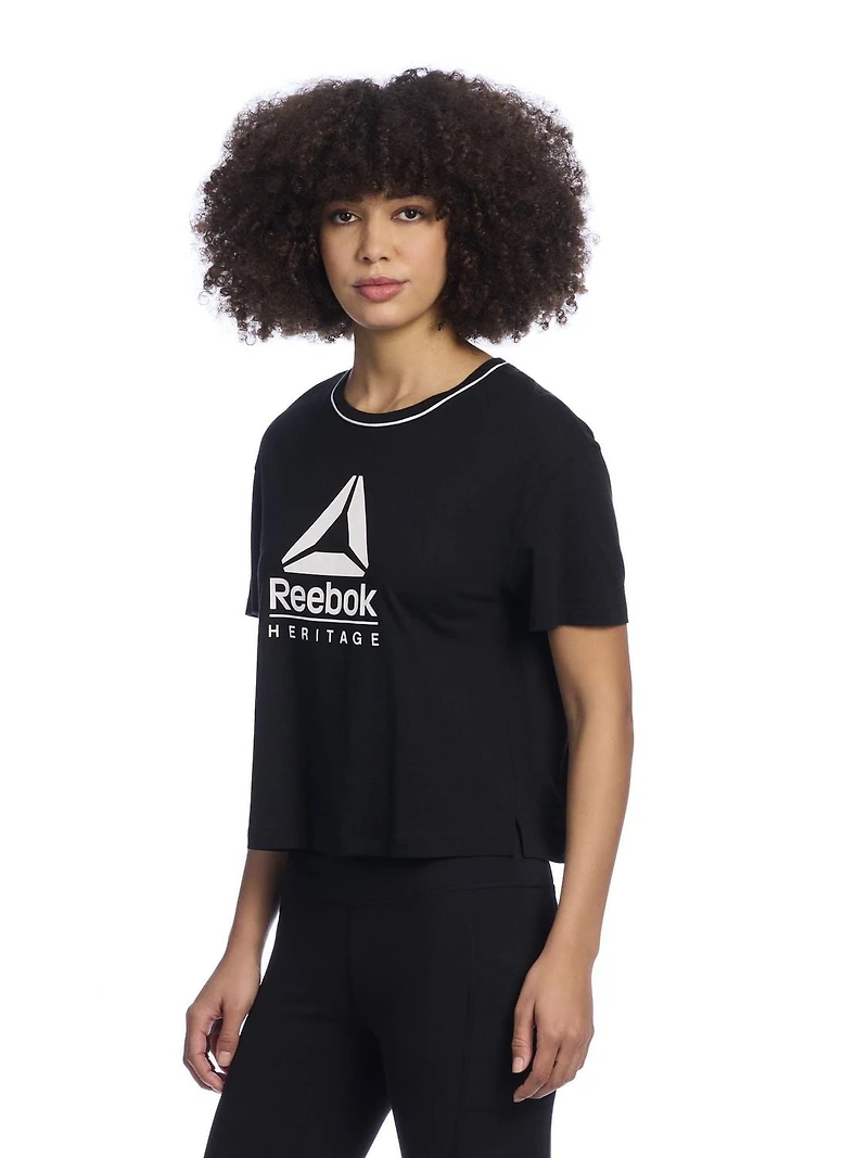 Reebok Women’s ‘Practice’ Cropped Tee