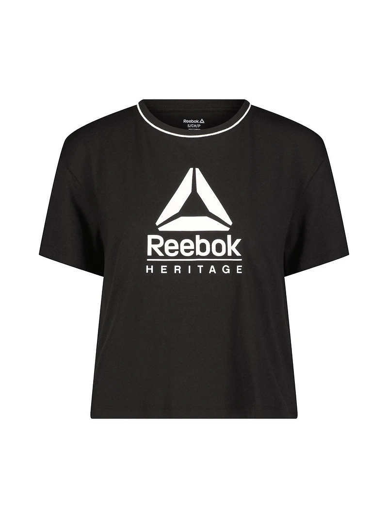Reebok Women’s ‘Practice’ Cropped Tee
