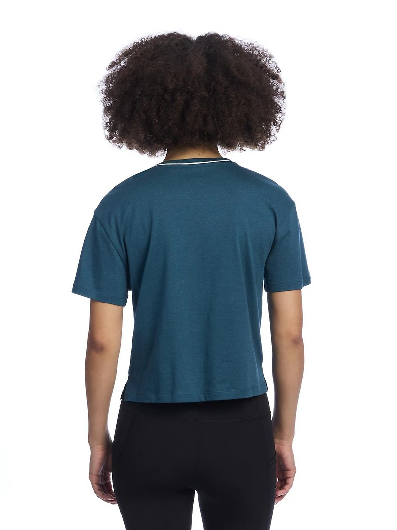 Reebok Women’s ‘Practice’ Cropped Tee