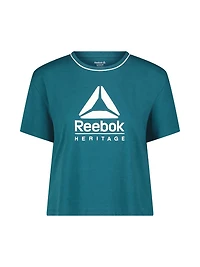 Reebok Women’s ‘Practice’ Cropped Tee