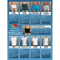 Men's CoolZone® Fly Boxer Briefs, Assorted 4 Pack, S-XL