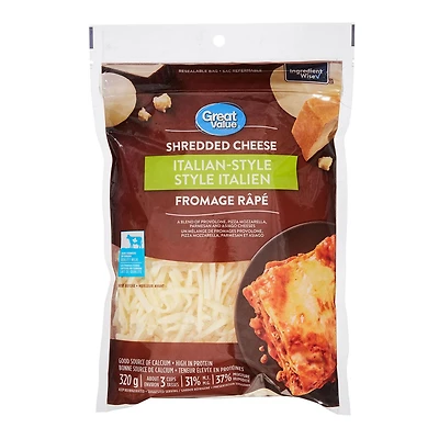Great Value Italian-Style Shredded Cheese