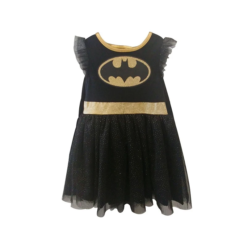Robe Bat Girl pour toute-petite fille