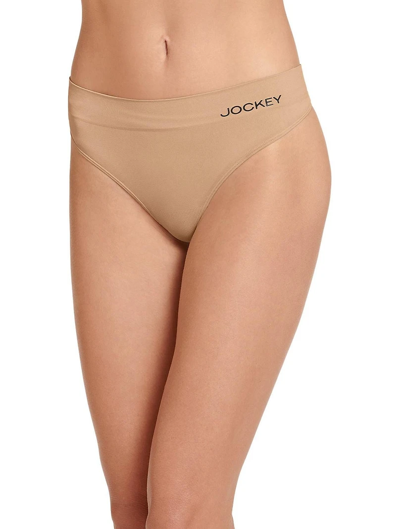 Tanga écologique Essentials Seamfree® de Jockey® – paquet de 3 Tanga écologique Essentials Seamfree®