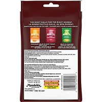 HALLS, sans sucre ajouté, pastilles à saveur de cerise noire, pastilles, apaisent le mal de gorge, mentho-lyptus 25 pastilles