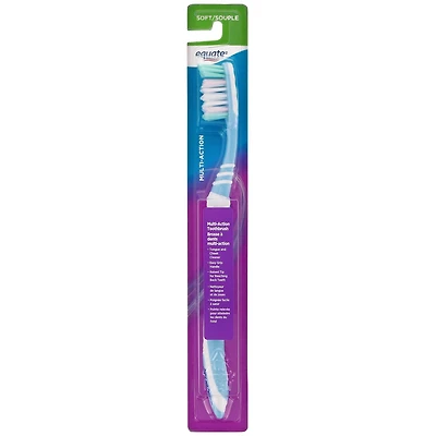 Brosse à dents souple multi-action Equate