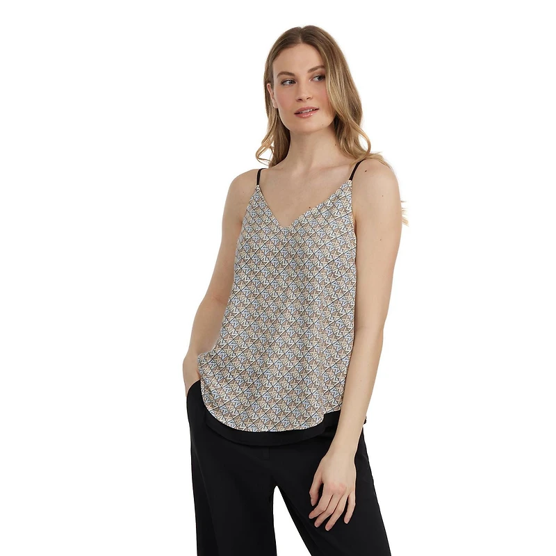 Mexx Women’s Two-Toned Reversible V-Neck Tank Top