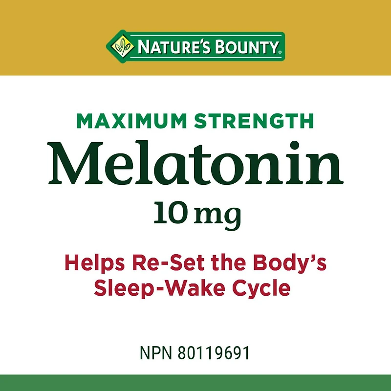 Melatonin 10 mg Value Size, 120 Tablets
