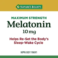 Melatonin 10 mg Value Size, 120 Tablets
