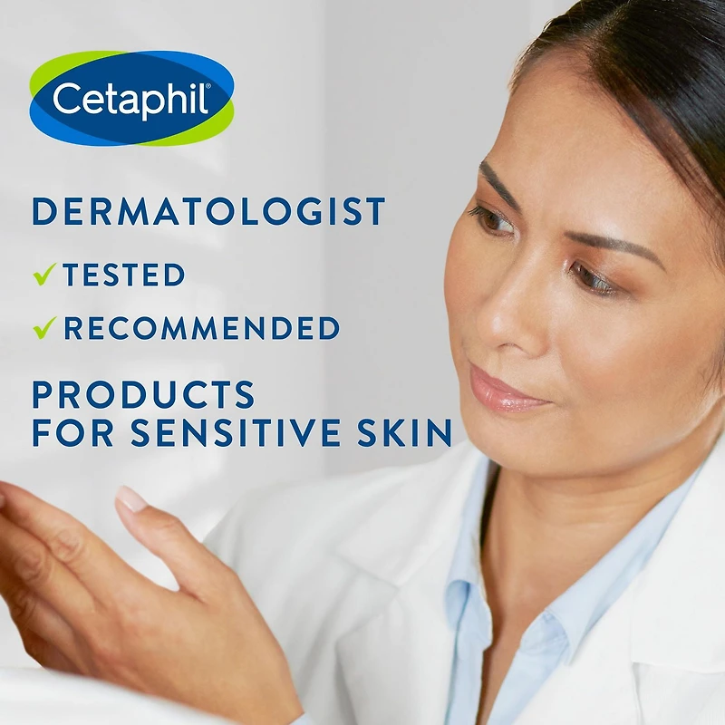 Crème Hydratante Cetaphil | Non-Grasse, Hydratant Pour les Peaux Sensibles Sèches à Très Sèches | Hydratation Pendant 48 Heures | Recommandée par les Dermatologues