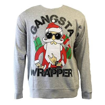 Chandail molletonné de Noël lumineux George pour hommes