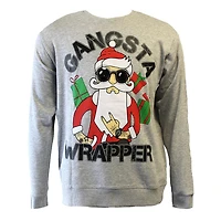 Chandail molletonné de Noël lumineux George pour hommes