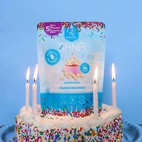 Sana Birthday Cake Chocolate-Style Covered Protein Bites, No Added Sugar, 100g