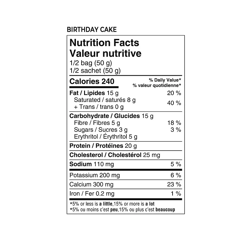 Sana Birthday Cake Chocolate-Style Covered Protein Bites, No Added Sugar, 100g