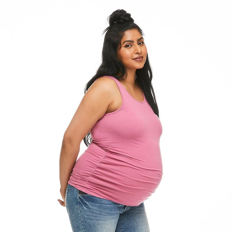 Paisley Sky Maternity Jersey Tank