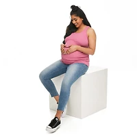 Paisley Sky Maternity Jersey Tank