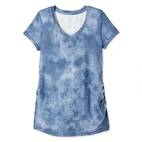 Paisley Sky Maternity Basic V-Neckline Tee